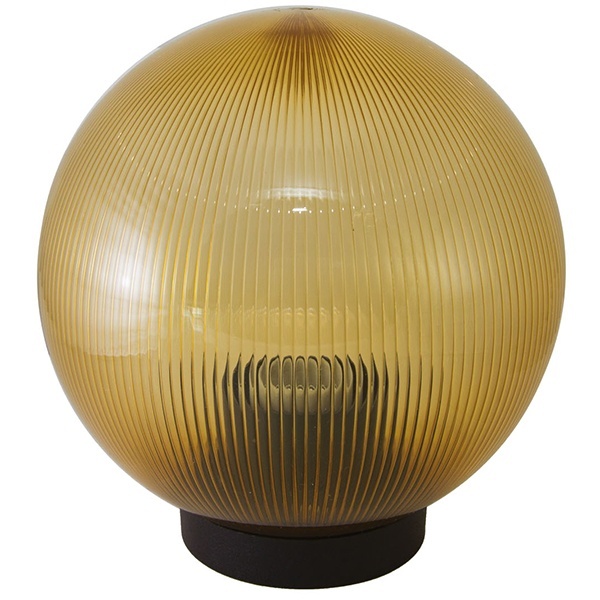 Светильник НТУ 02-60-204 шар золотой с огранкой d200 мм IP44 TDM