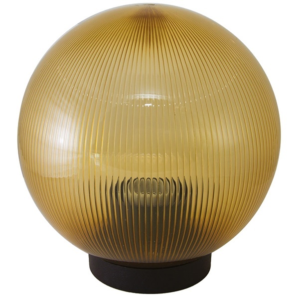 Светильник НТУ 02-60-254 шар золотой с огранкой d250 мм IP44 TDM