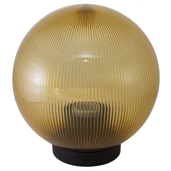 Светильник НТУ 02-100-354 шар золотой с огранкой d350 мм IP44 TDM