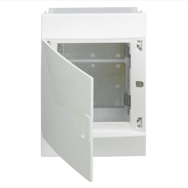 Шкаф мультимедийный в нишу ABB Mistral41F 3х18М с монтажной платой непрозрачной дверью M41C54X310850