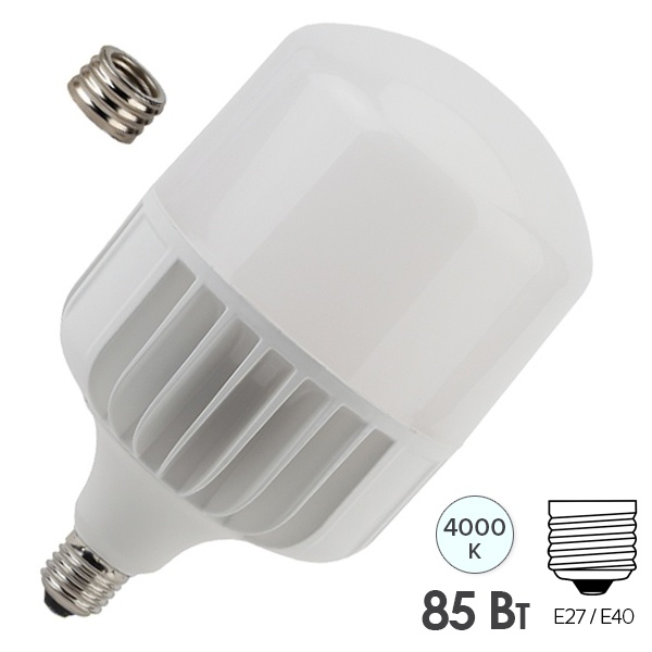 Лампа светодиодная LED POWER T140 85W 4000K E27-E40 ЭРА 734763