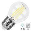 Лампа филаментная шарик Feron LB-52 G45 7W 4000K 230V E27 filament белый свет