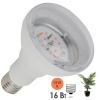 Лампа светодиодная для растений рассады ЭРА FITO-16W-RB-E27-K 16W 1310K 220V E27 RB d95х135mm 786151