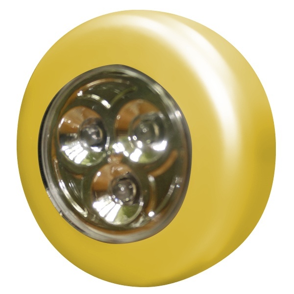 Светильник круглый светодиодный Foton HT-8014 3LED 0.23W 10Lm d67x22mm желтый (Аналог OSRAM DOT IT)