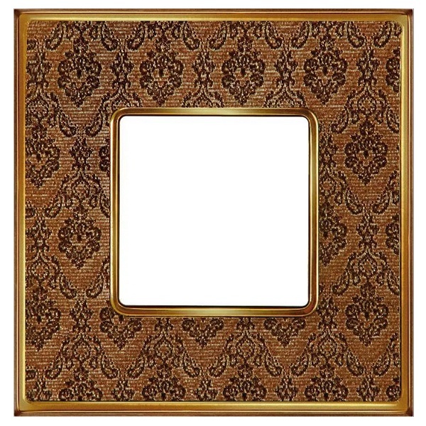 Рамка 1-ная Fede Vintage Tapestry, decorbrass - bright gold