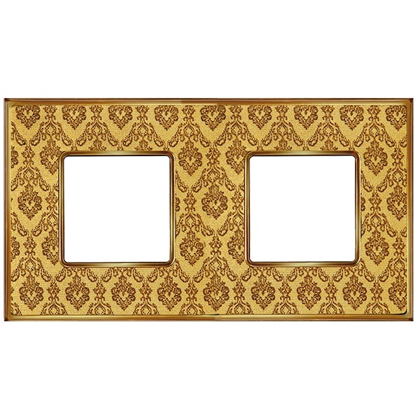 Рамка 2-ная Fede Vintage Tapestry, decorgold - bright gold