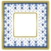 Рамка 1-ная Fede Vintage Tapestry Porcelain, blue lys - bright gold