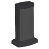 Универсальная мини-колонна Legrand алюминиевая с крышкой из алюминия 1 секция 0,3 метра, черный