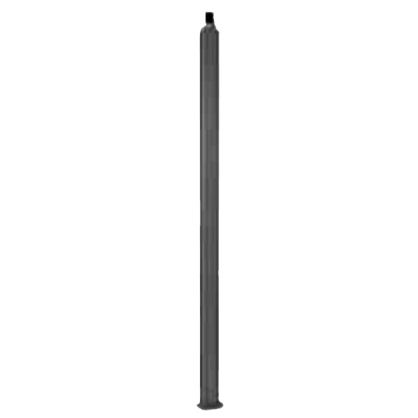 Универсальная колонна Legrand алюминиевая с крышкой из алюминия 1 секция (2,77-4,05м), черный