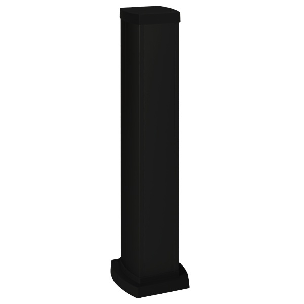 Универсальная мини-колонна Legrand алюминиевая с крышкой из алюминия 2 секции 0,68 метра, черный