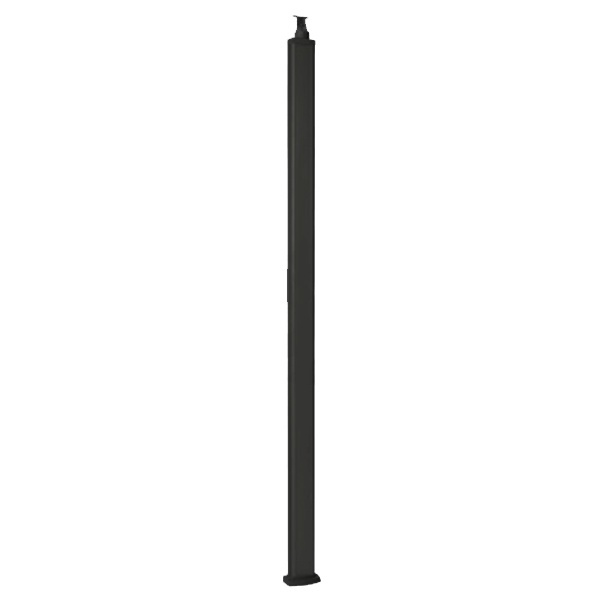 Универсальная колонна Legrand алюминиевая с крышкой из алюминия 2 секции (2,77-4,05м), черный
