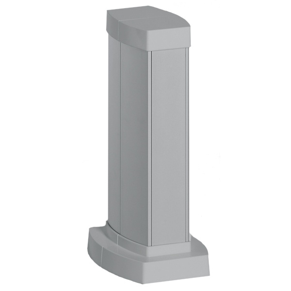 Мини-колонна Legrand Snap-On алюминиевая с крышкой из алюминия 2 секции высота 0,3м, алюминий