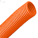Труба гофрированная ПНД HF безгалогенная оранжевая (гофра)