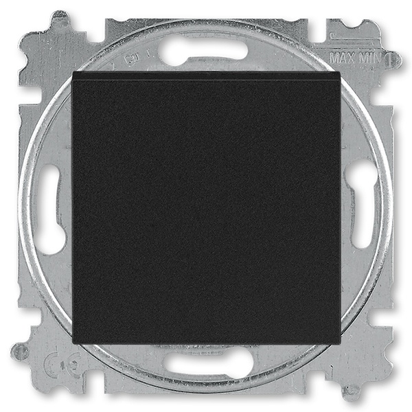 Переключатель перекрёстный одноклавишный ABB Levit антрацит / дымчатый чёрный (3559H-A07445 63W)