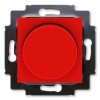 Светорегулятор ABB Levit поворотно-нажимной 60-600Вт красный / дымчатый чёрный (3294H-A02247 65W)