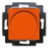 Светорегулятор ABB Levit поворотно-нажимной 60-600Вт оранжевый / дымчатый чёрный (3294H-A02247 66W)
