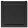 Накладка ABB Levit для выключателя карточного антрацит / дымчатый чёрный (3559H-A00700 63)
