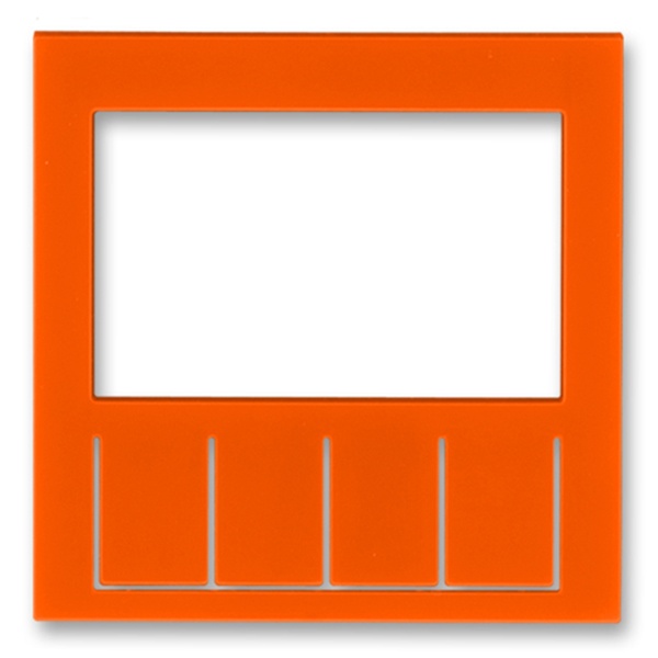 Сменная панель ABB Levit на накладку терморегулятора / таймера оранжевый