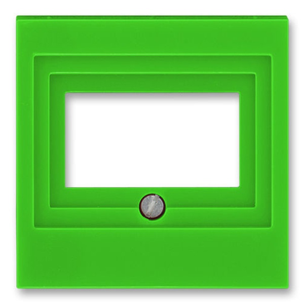 Накладка ABB Levit для розеток USB / HDMI / VGA зелёный