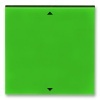 Управляющий элемент Busch-Jalousiecontrol II ABB Levit с маркировкой зелёный / дымчатый чёрный