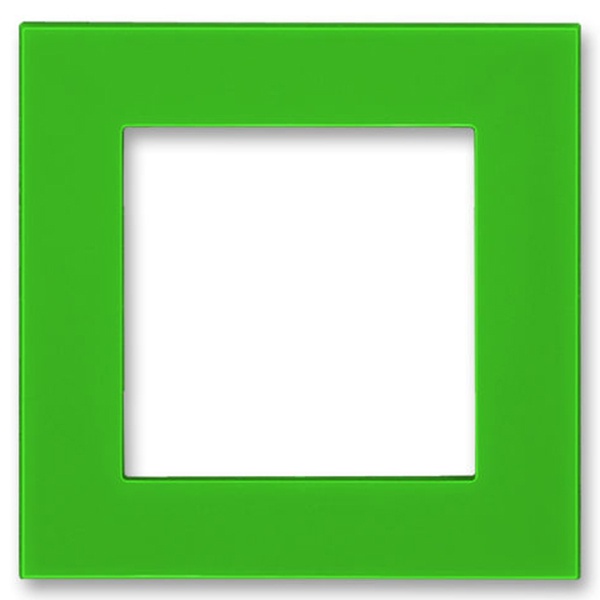 Сменная панель ABB Levit на рамку 1 пост зелёный