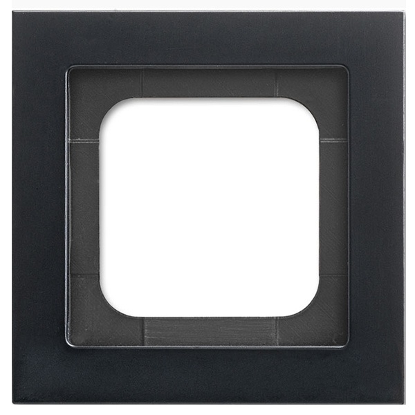 Рамка 1-постовая ABB Axcent металл матовый черный (1721-275-500)
