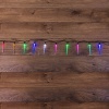 Гирлянда светодиодная Палочки с пузырьками, 20 палочек, цвет: мультиколор, 2 метра 230V IP20