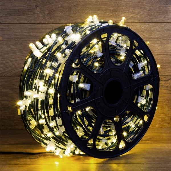 Гирлянда LED ClipLight 12V 150 мм, цвет диодов ТЕПЛЫЙ БЕЛЫЙ