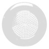 Решётка для громкоговорителя 2 дюйма (арт.9329) круглая Zenit белый (9399.4 BA)