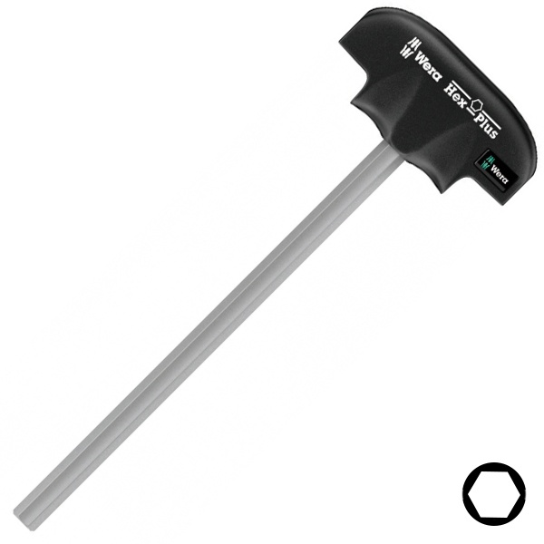 Шестигранная отвертка с поперечной ручкой, Hex-Plus, 5.0 x 150 mm 454