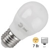 Лампа светодиодная шарик ЭРА LED P45 7W 827 E27 теплый свет (5055945556216)