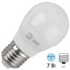Лампа светодиодная шарик ЭРА LED P45 7W 860 E27 холодный свет (5056183700331)