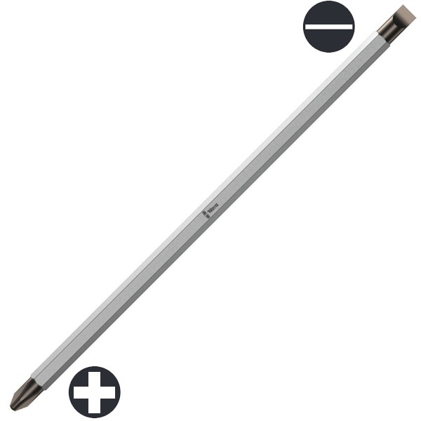 Комбинированный стержень для ручки-держателя WERA Kraftform Kompakt Vario, PH 1 - 4.0 x 0.6 mm
