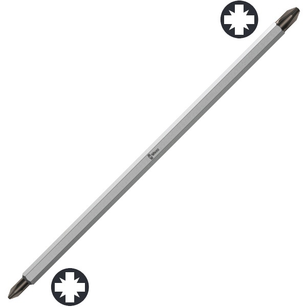 Комбинированный стержень для ручки-держателя WERA Kraftform Kompakt Vario, PZ 2 - PZ 3
