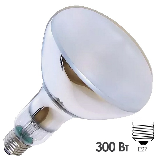 Лампа УФ Osram ULTRA-VITALUX 300W 230V E27 имитация солнечного света UVA 315-400nm, UVB 280-315nm