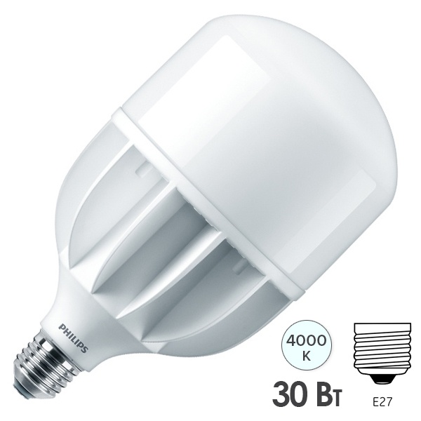 Лампа светодиодная TForce Core HB 28-30W 840 E27 2800Lm Philips