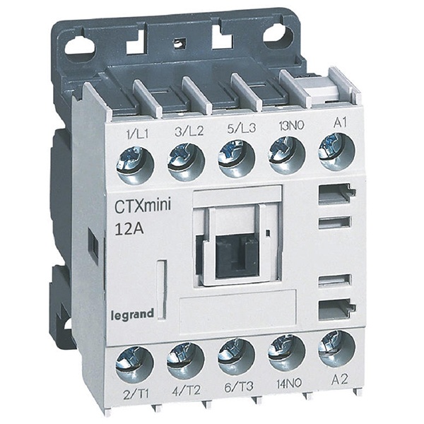 Контактор Legrand CTX3 Мини 3P 12A (AC-3) 1но 230V AC