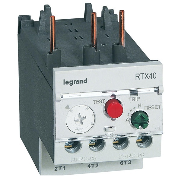 Тепловое реле с дифференциальной защитой Legrand RTX3 40 0.1-0.16A для CTX3 22, CTX3 40