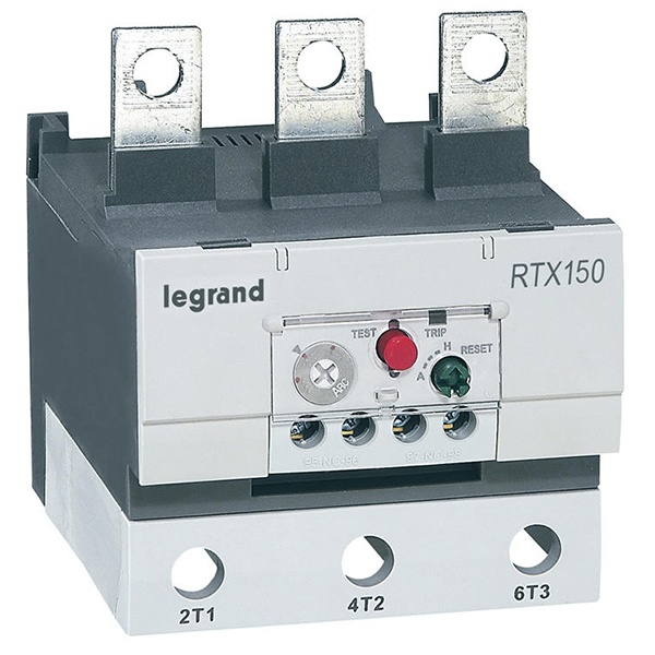 Тепловое реле с дифференциальной защитой Legrand RTX3 150 45-65A для CTX3 150 3P