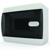 Щит навесной CNK 40-06-1 (1x6) модулей прозрачная черная дверца IP41 Tekfor (электрический шкаф)