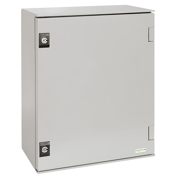 Шкаф из полиэстера Thalassa 430х330х200 без монтажной платы IP66 серый (RAL 7035) Schneider Electric
