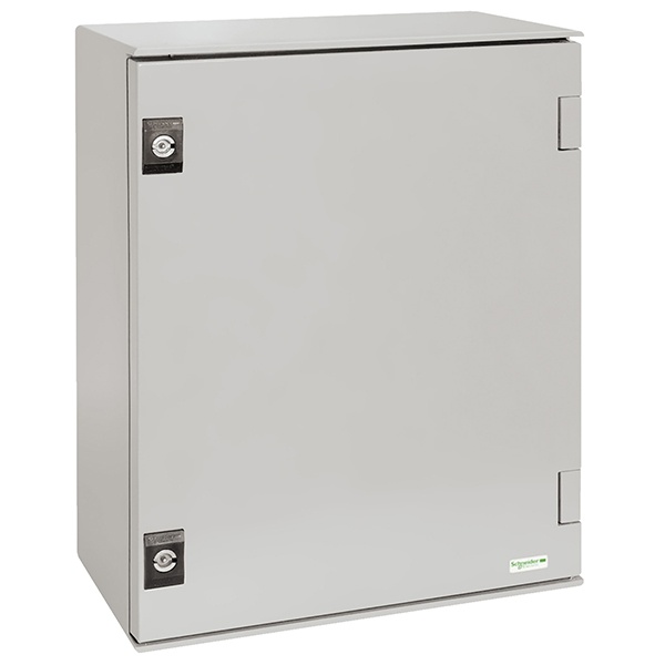 Шкаф из полиэстера Thalassa 647х436х250 без монтажной платы IP66 серый (RAL 7035) Schneider Electric