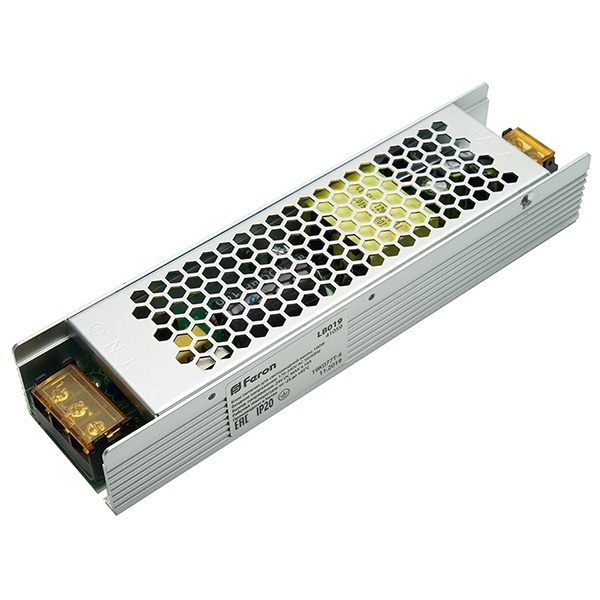 Блок питания для светодиодной ленты Feron LB019 100W 24V 188x46x35mm