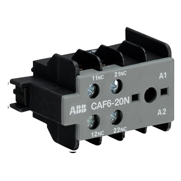 Дополнительный контакт ABB CAF 6-20N фронтальный для миниконтакторов B6, B7