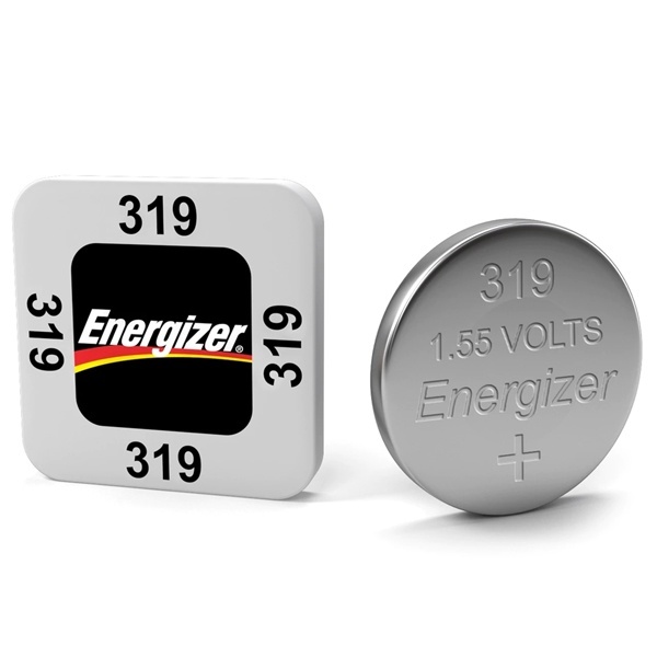 Батарейка для часов ENERGIZER Silver Oxide SR319 1.55V (упаковка 1шт)