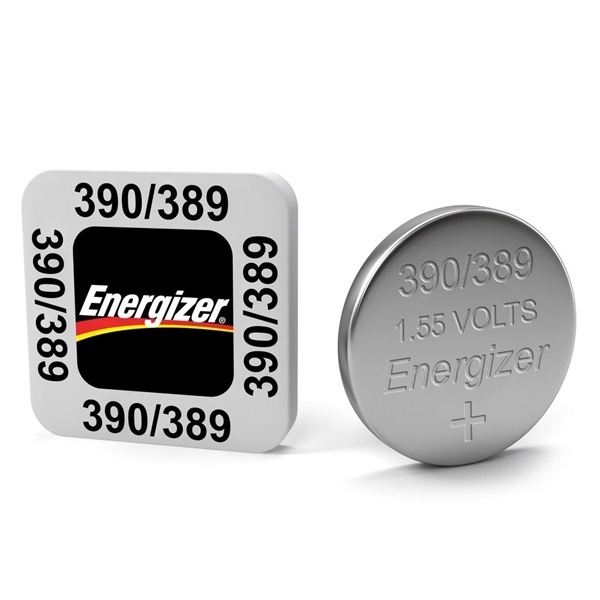 Батарейка для часов ENERGIZER Silver Oxide SR390/389 1.55V (упаковка 1шт)