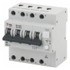 Дифавтомат 3П+Н С32А 30мА тип A трехфазный электронный 6кА АВДТ-63 Pro (NO-901-99) ЭРА (дифференциальный автомат, АВДТ)