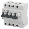 Дифавтомат 3П+Н С25А 100мА тип A трехфазный электронный 6кА АВДТ-63 Pro (NO-902-18) ЭРА (дифференциальный автомат, АВДТ)