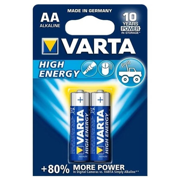 Батарейка VARTA LONGL. POWER AA (упаковка 2шт) 04906113412