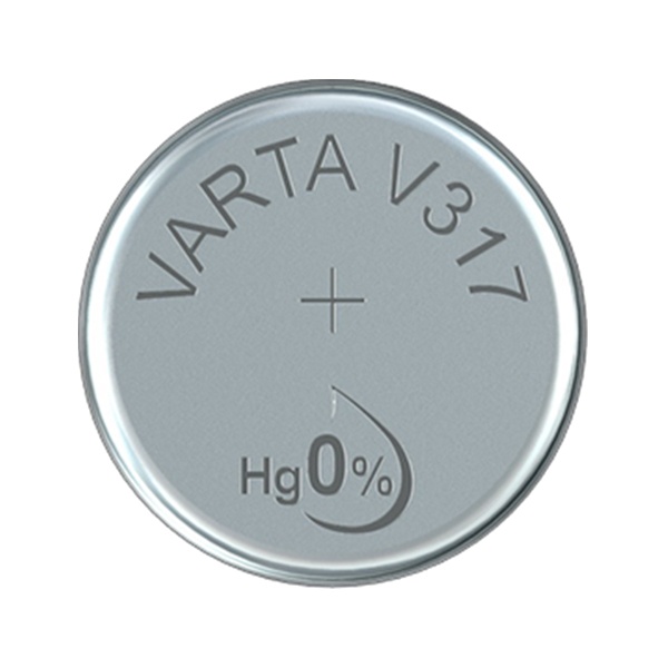 Батарейка для часов VARTA V317 1,55V (упаковка 1шт) 00317101111